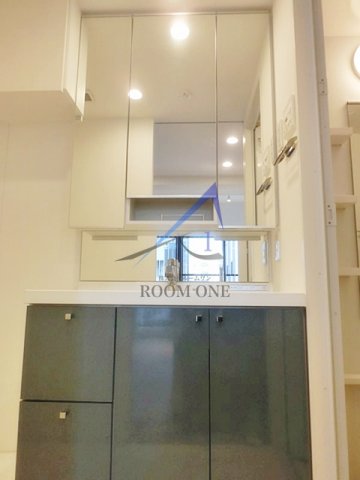 洗面設備　洗面台です。