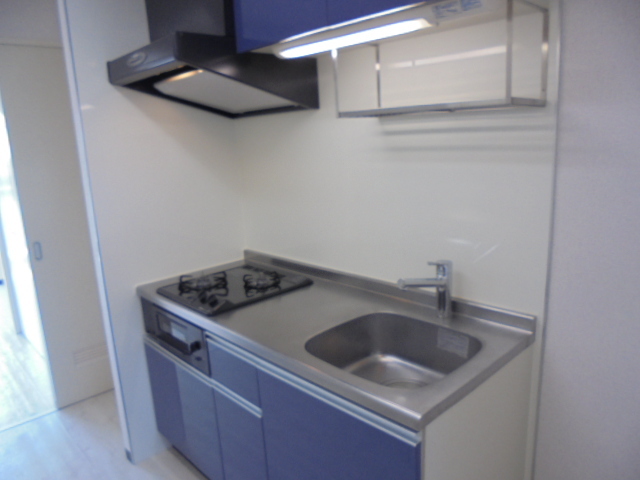 キッチン　グリル付2口システムキッチン