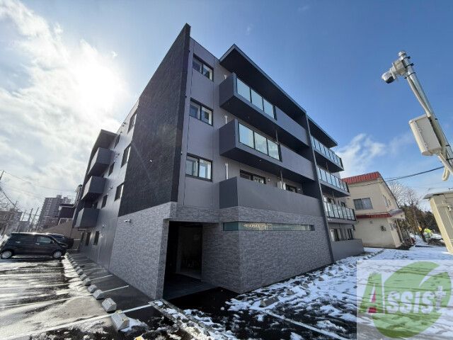 建物外観　「Ｓ－ＲＥＳＩＤＥＮＣＥ豊平公園ａｌｏｒｉａ」完成予想パース