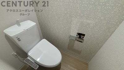 トイレ　ウォシュレット付きのトイレです♪