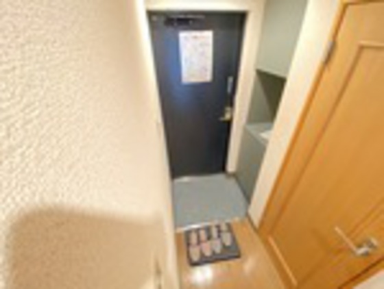 玄関　※別号室の写真となります。