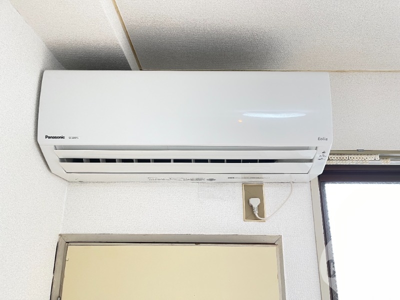 その他設備　エアコンは欠かせません♪