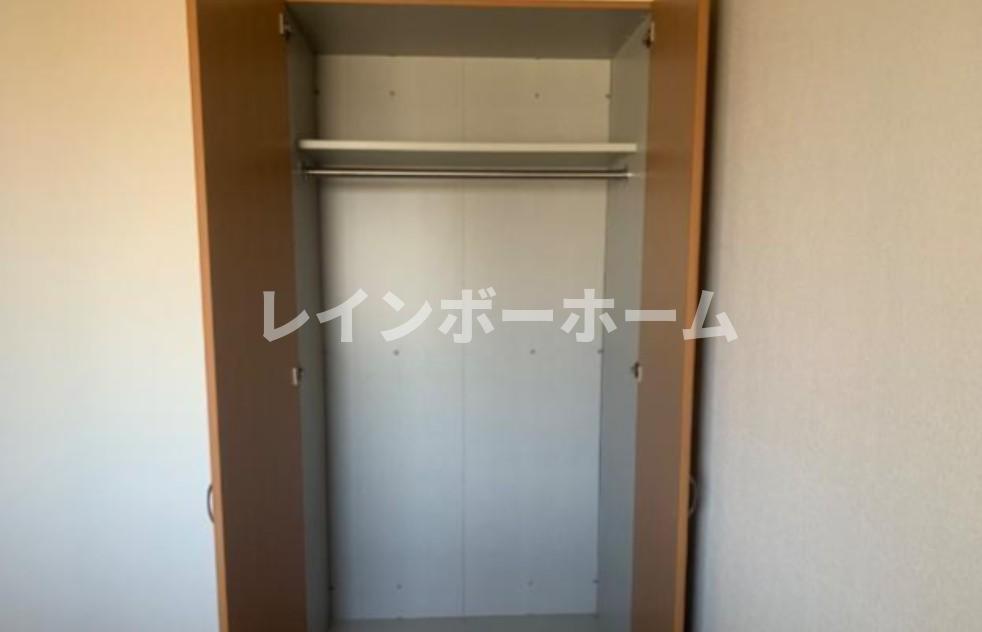 収納　たっぷりとした収納スペースです