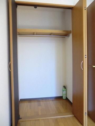 収納　大型クローゼット完備