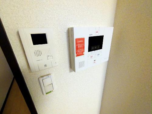 セキュリティ　モニターホン標準設置