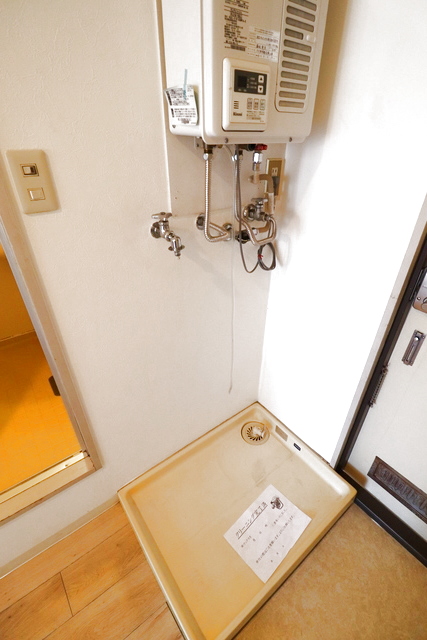 その他　洗濯パン付きで水漏れの心配がいりません！