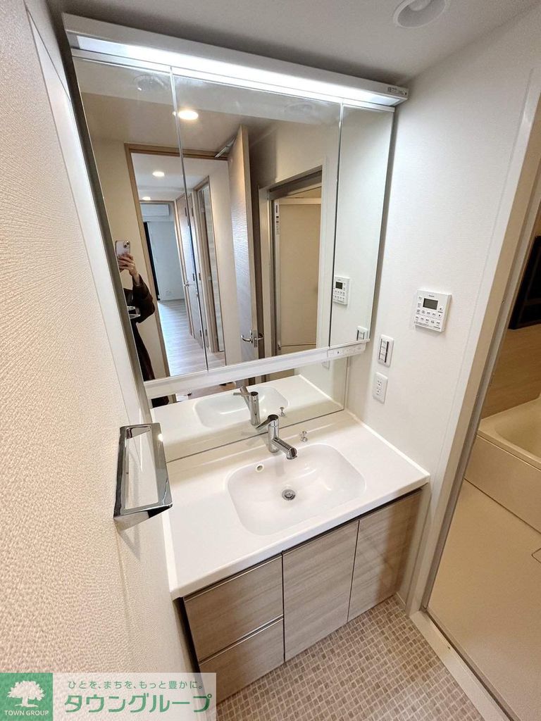 洗面設備　※別部屋参考画像