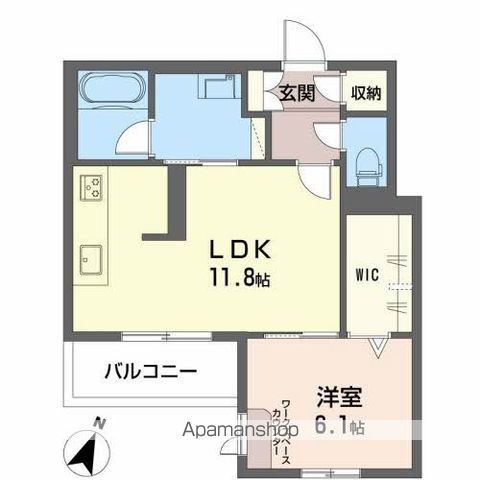 LINO GRANDE 牛田中の間取り写真