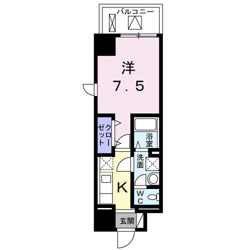 アマンレジデンス泉町の間取り写真