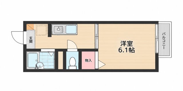 ルミエール五条の間取り写真