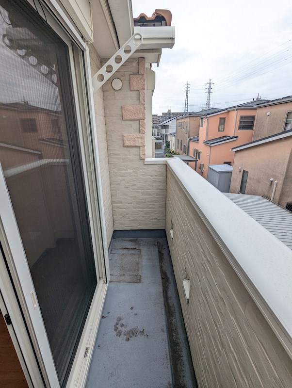 バルコニー　※同タイプ別号室の写真です