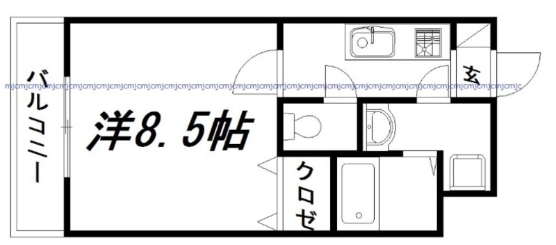 遠州鉄道 曳馬駅 徒歩28分 4階建 築24年の間取り写真