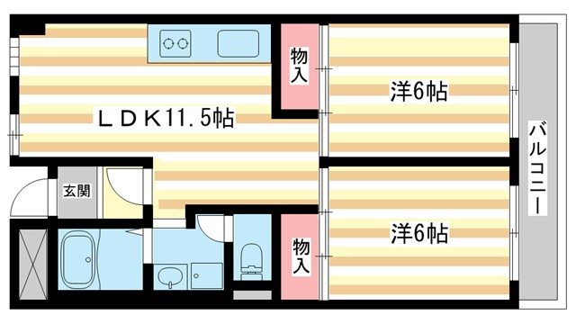 シティコープ新大宮の間取り写真