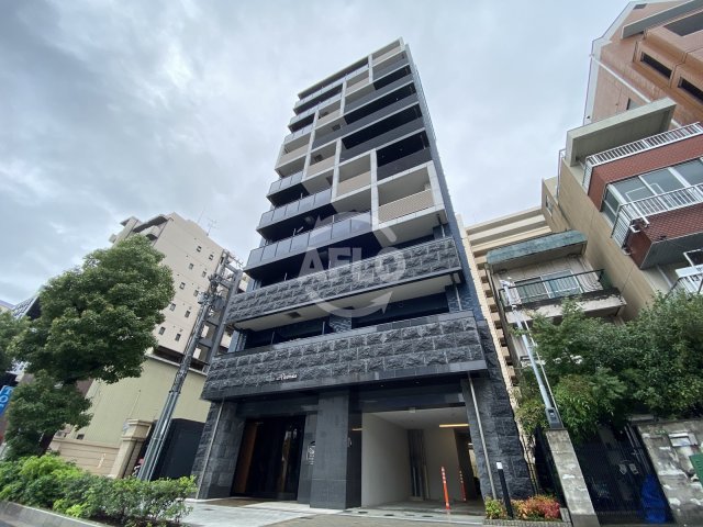 建物外観　プレサンス大阪天満リバーシア　外観パース