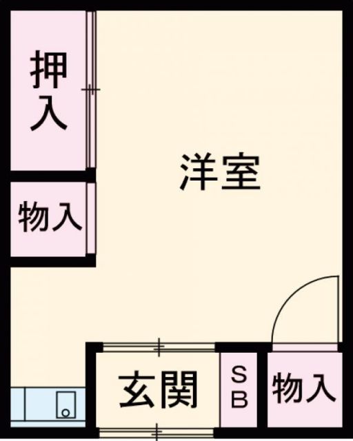 第一みどり荘の間取り