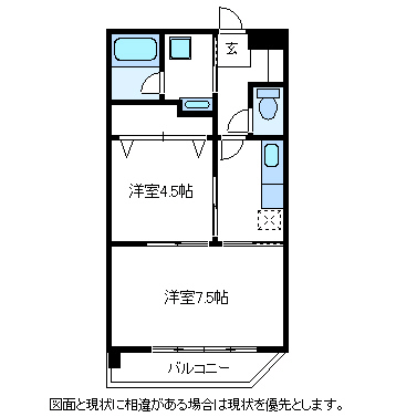 ブレーンハイム柴山の間取り