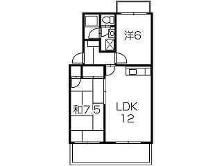 富士市本市場のマンションの間取り