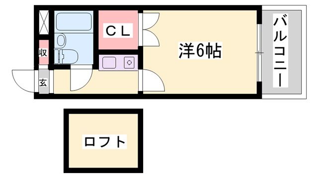 サウンドール加古川の間取り