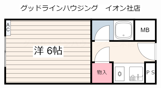 千鳥川ドミトリーの間取り