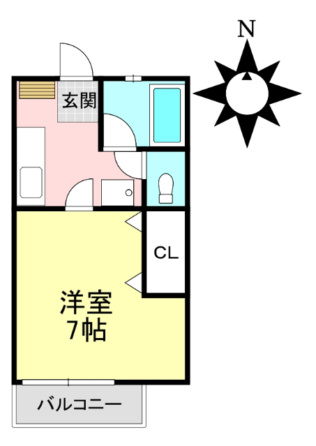 アーバン美浜町の間取り