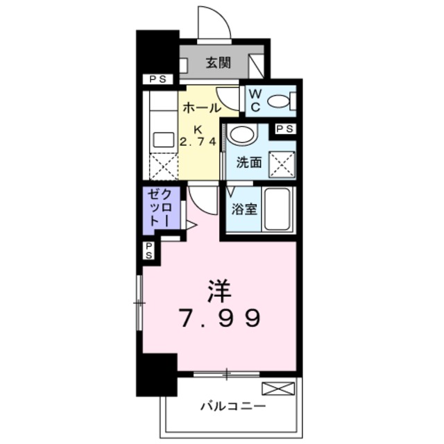 メルベージュ岸の間取り