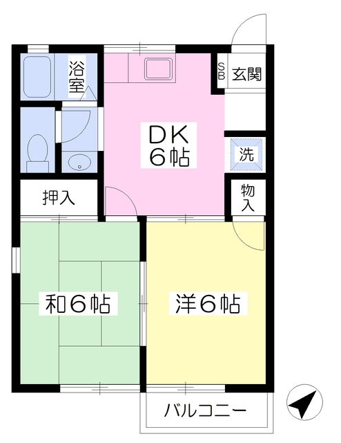 プレミール加藤の間取り