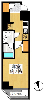 スプレスター綾瀬の間取り