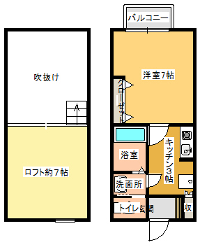 コモドカーサの間取り