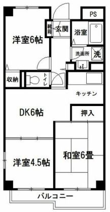 【サンヴィレッジ本郷の間取り】