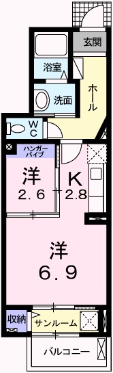 ノアＢの間取り