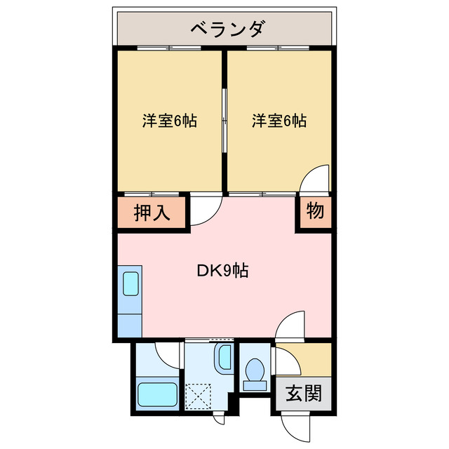 イーストコートの間取り