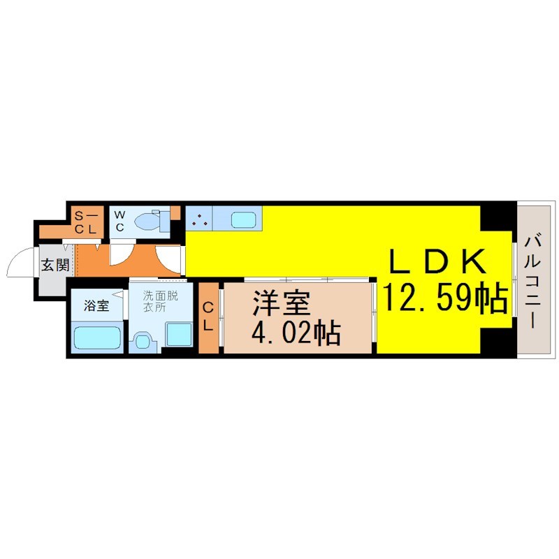 Ｐｒｉｍａｌ千種ｓｔｅｌｏの間取り