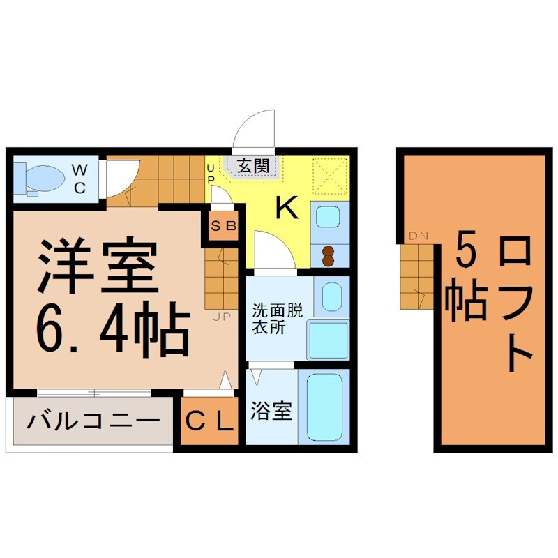 メゾンプレジールの間取り