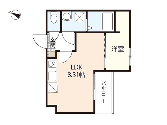 セブンプロート海田栄町の間取り