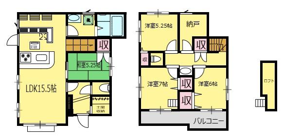 【松戸市平賀のその他の間取り】