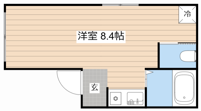 エミヤスコーポの間取り