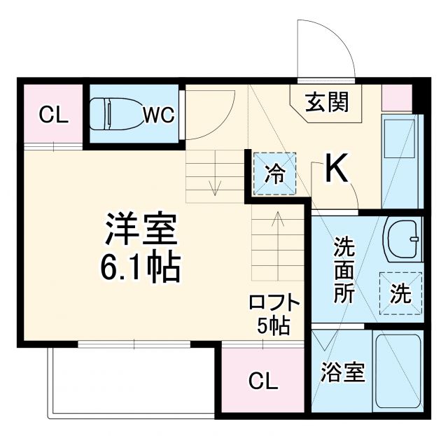 【ハーモニーテラス中根町の間取り】