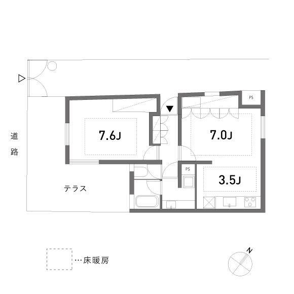 ｂｌｏｃｃｏの間取り