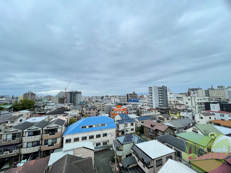 【吹田市高浜町のマンションの眺望】