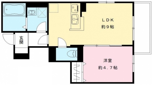 ブエナビスタ二子玉川の間取り