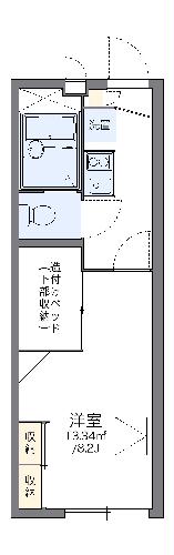 レオパレスＫＩＲＡの間取り