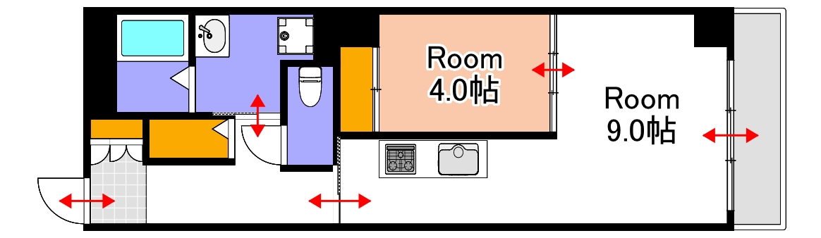 ロイヤルレジデンスの間取り