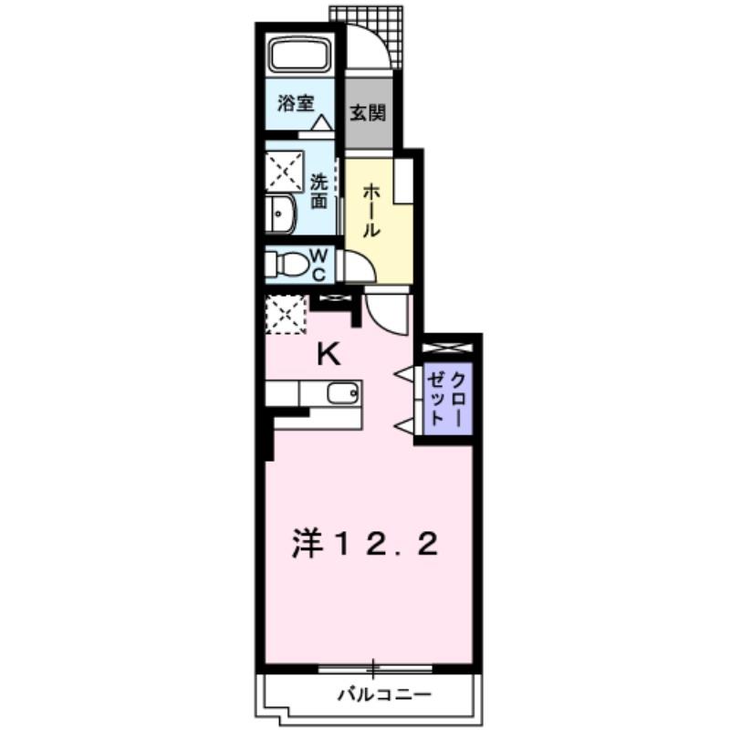 ウィル　ヴェスティージ　参番館の間取り