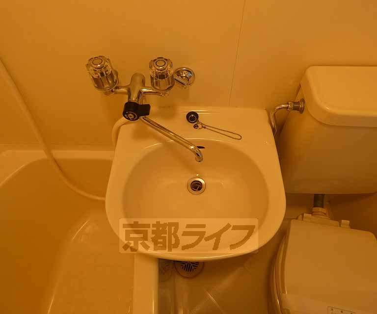 【京都市下京区西八百屋町のマンションの洗面設備】