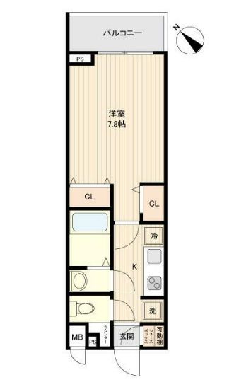 ウィルテラス用賀の間取り