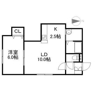 サイレントマンションIIの間取り