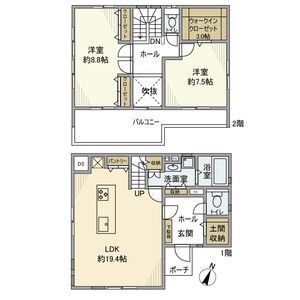 千葉県千葉市中央区弁天４（一戸建）の賃貸物件の間取り