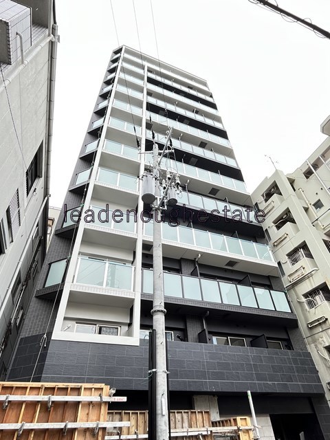 大阪市都島区都島北通のマンションの建物外観