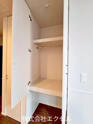 収納　収納スペース充実しています。