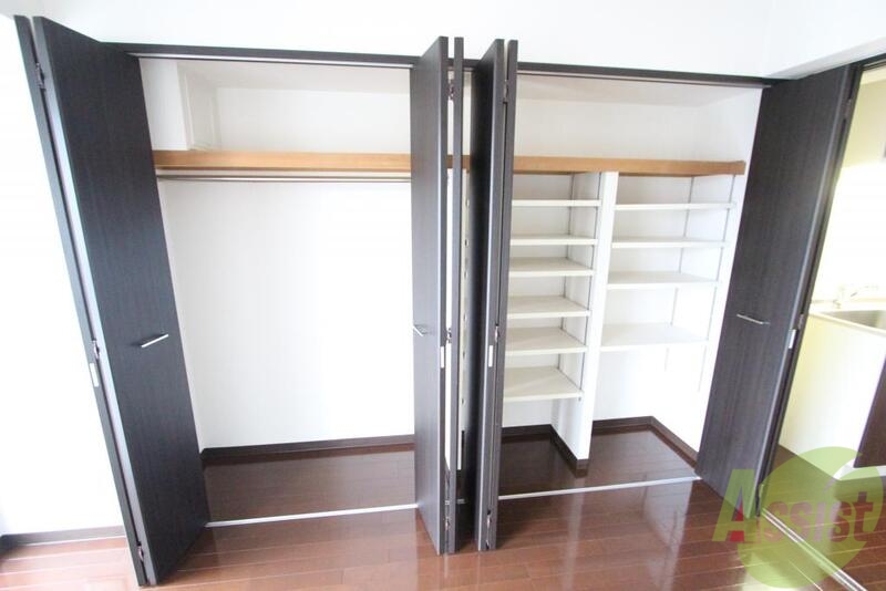 収納　見てこの大きなクローゼット